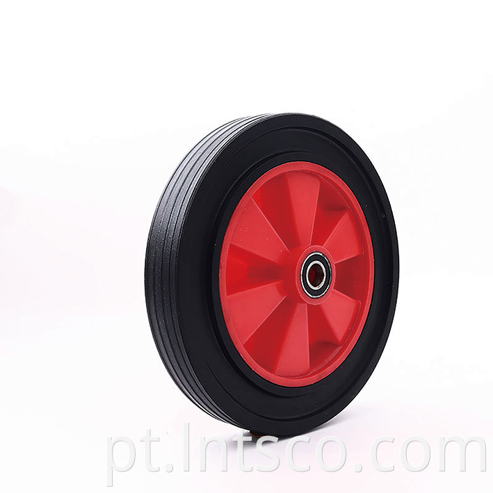 Solid Rubber Single Wheels